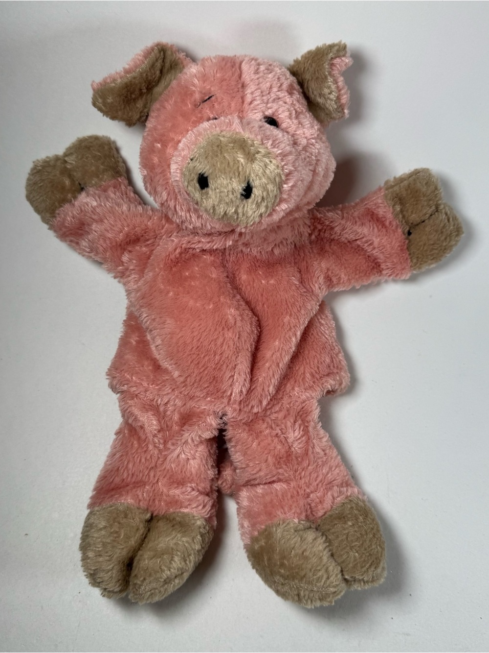 The Heritage Collection Ganz Plush Pig Puppet Cecil Pink H5084 11" Stuffed Toy